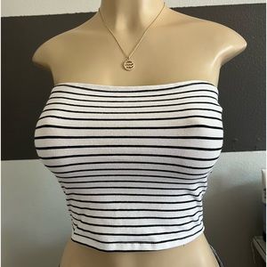 White tube top